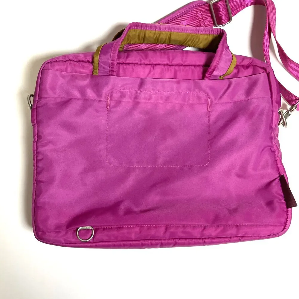 Hellolulu Pink 13 inch Laptop Shoulder / Messenger Bag